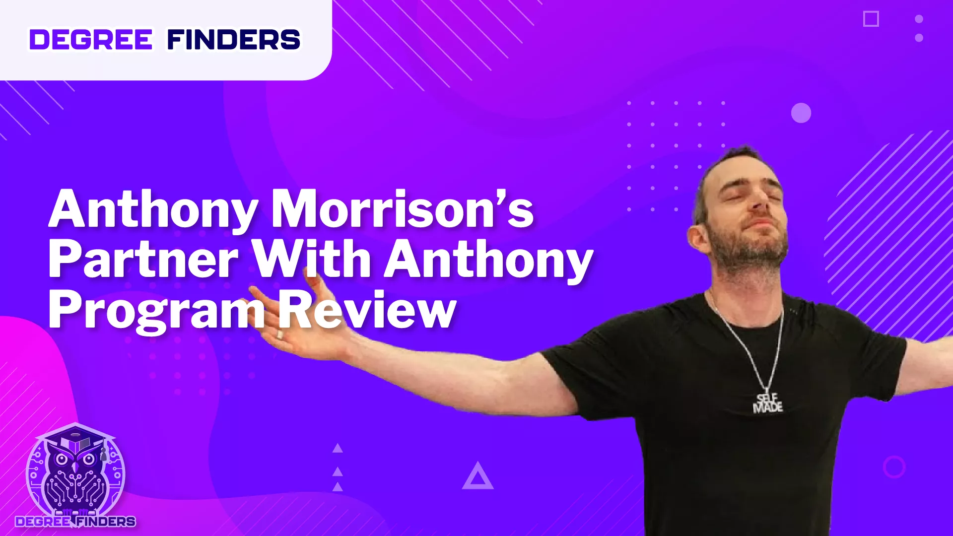 Anthony Morrison’s Partner With Anthony Program Review