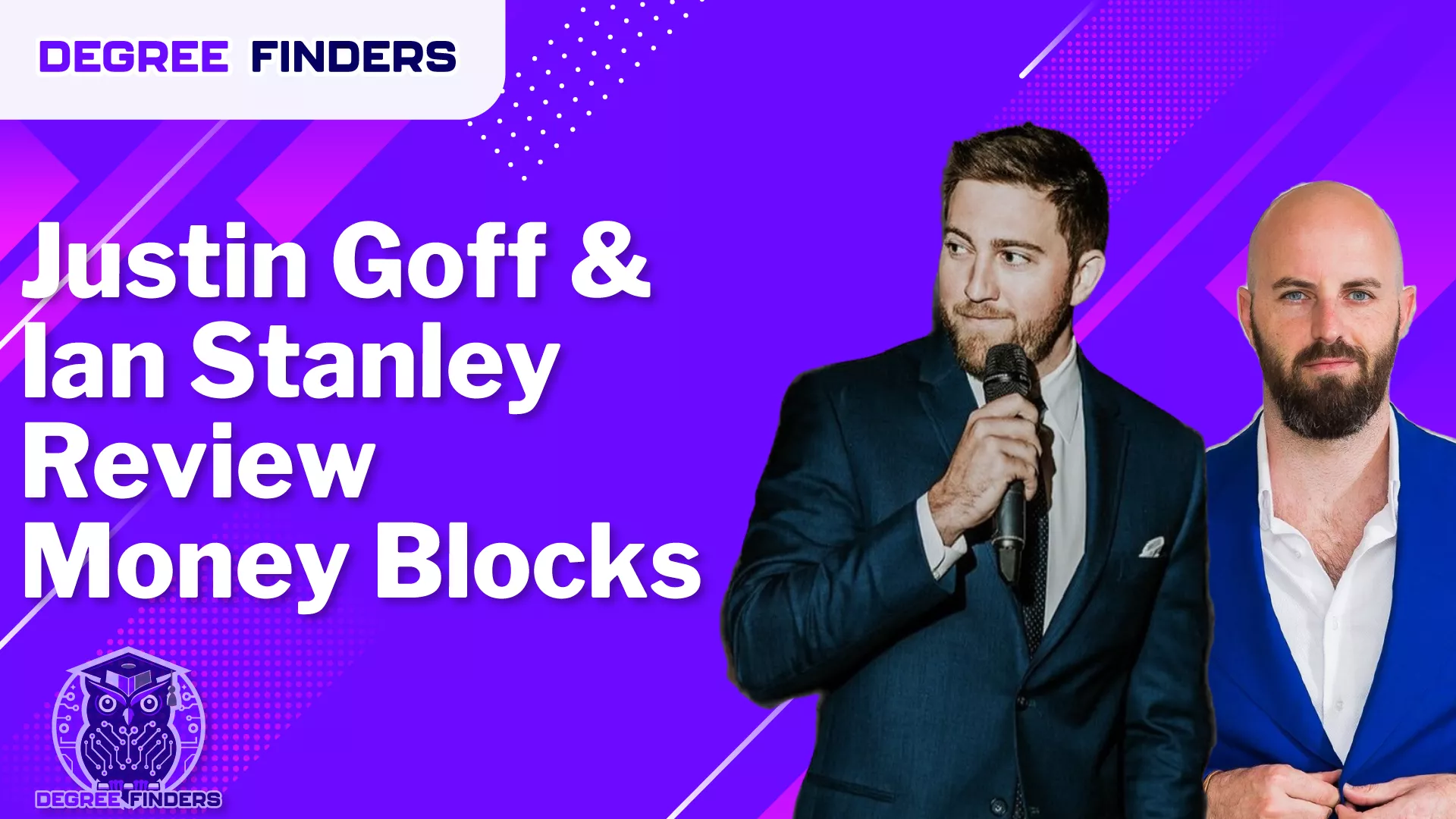 Justin Goff And Ian Stanley Review Money Blocks