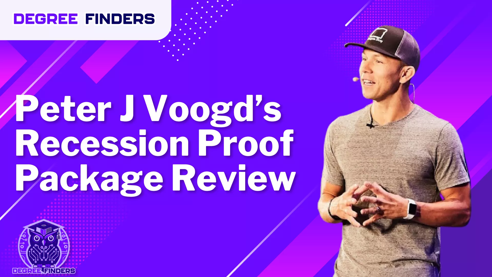 Peter J Voogd’s Recession Proof Package Review